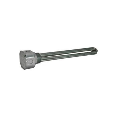 TEMPCO Tempco 304 Stainless Steel Immersion Heater TSP02295, 1" NPT 6-3/8" D 750W 120V TSP02295